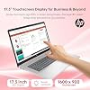 HP Essential 17t Portátil, Pantalla Táctil HD+ de 17.3", Intel Core i5-1334U, 32GB RAM, 1TB SSD, Cámara Web, Lector de Huellas, Teclado Retroiluminado, HDMI, Wi-Fi 6, Windows 11 Home, Rosa Dorado Pálido 8