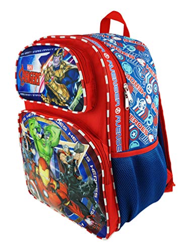 Marvel - Avengers 16" Deluxe Full Size Backpack - Peace Keeper - A17702 #TOP2