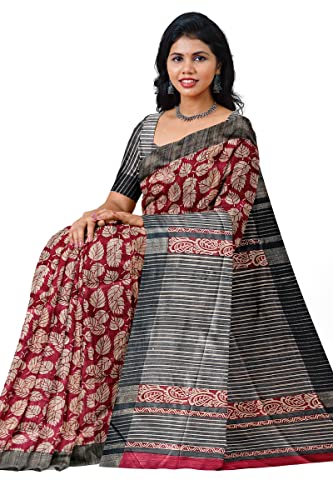 RACHBAI tussar silk saree in pure silk – image 3