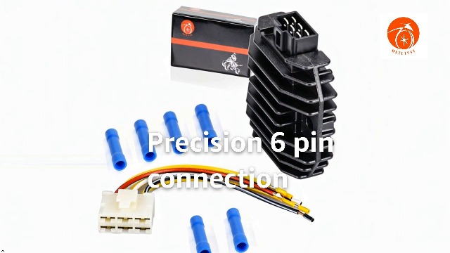 MOTO1988 6 Pin Regulator Rectifier & Plug for Kawasaki Lakota 300
