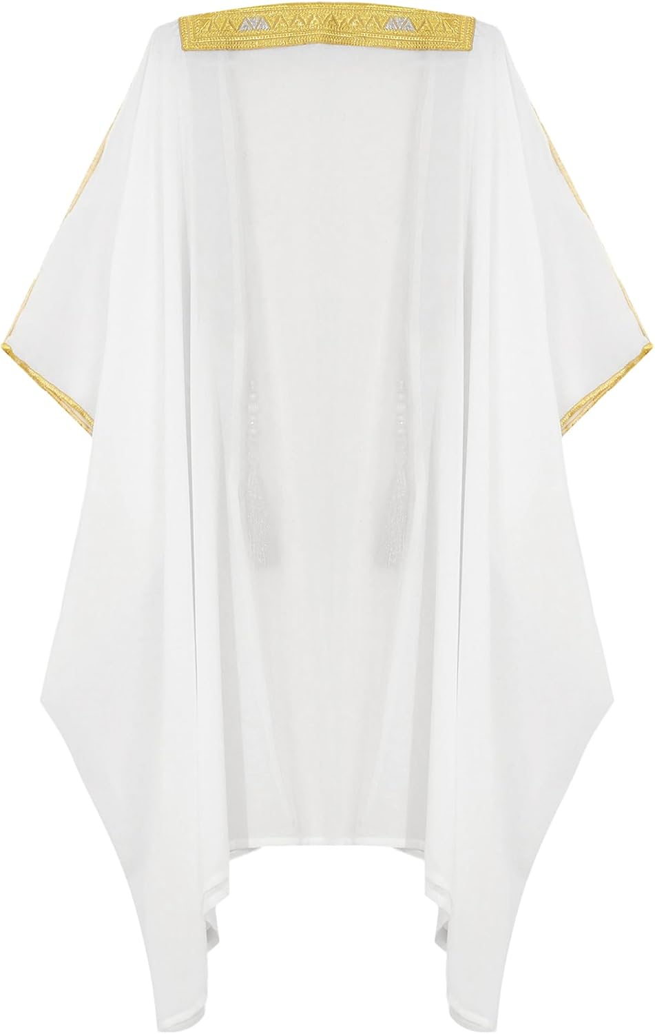 Kids Boys Dubai Chiffon Robe Middle Eastern Arabic Dressy Kaftan Muslim Islamic Robe Abaya