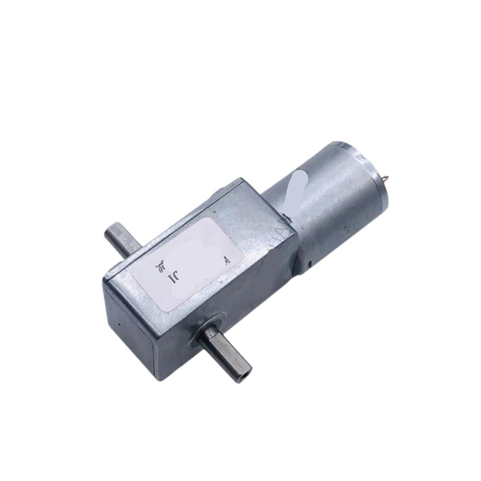 Moteur à double arbre JGY370 12V 66RPM pour automatisme