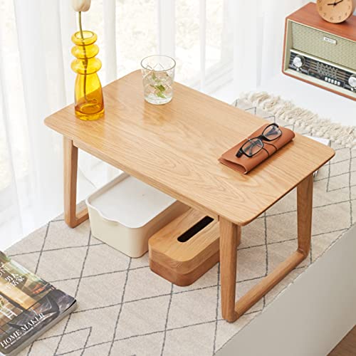 Table à manger basse et table d'ordinateur portable 60x35 cm
