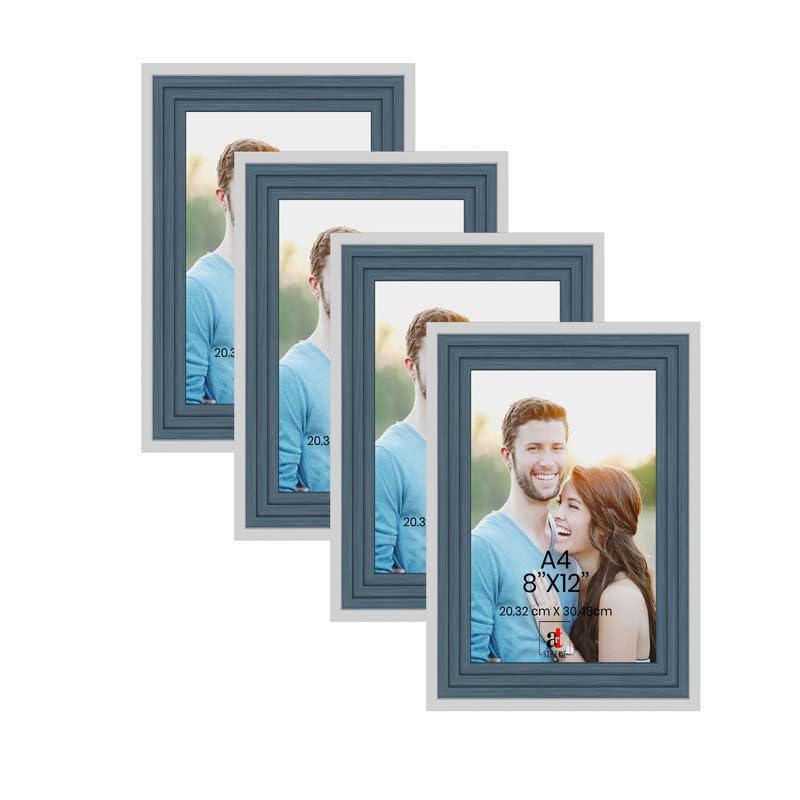 See full amazon price history chart for Art Street A4 Size Photo Frame For Wall Set of 4 Premium Blue with White Picture Frame, Size -8x12 Inches Art Street A4 Size Photo Frame For Wall Set of 4 Premium Blue with White Picture Frame, Size -8x12 Inches (B0BWK25W3B) Amazon Price History, Amazon Price Tracker