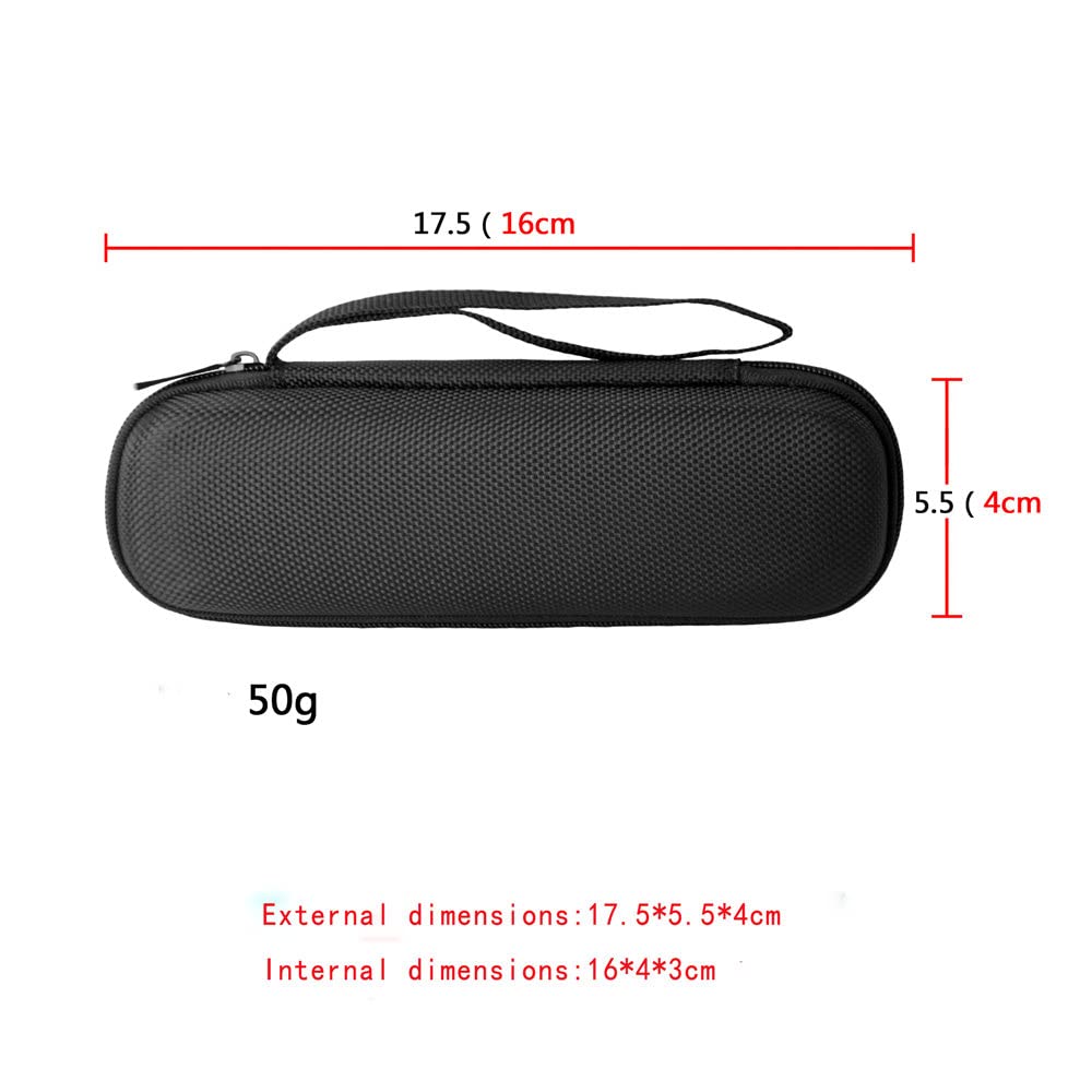 Custodia rigida per telecomando Logi Tech Professional Presenter R800/R500/R400, custodia protettiva portatile (nero)