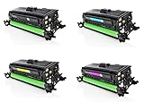 ce251yc page yield Toner Compatible Reemplazo de HP Ref. 504X / 504A Pack 4