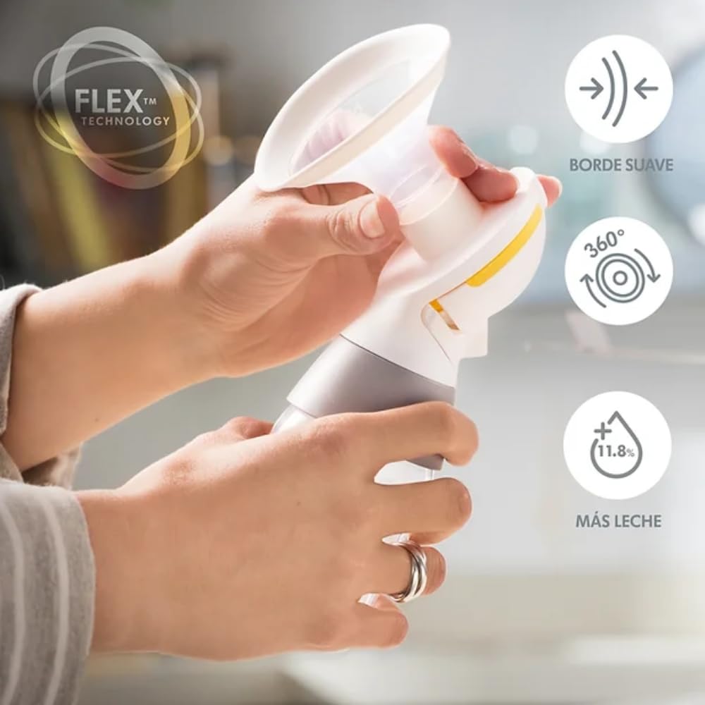 Nouveau tire-lait Medela Solo – Tire-lait électrique simple et facile à utiliser avec boucliers flexibles, offrant plus de confort et d'expression plus de lait