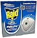 Raid Night & Day - Recambio para Aparato Electrico Anti Moscas, Mosquitos y Hormigas. Recarga Enchufe Inoloro con Más de 200 Horas de Protección, Azul, Incluye 1 Recambio