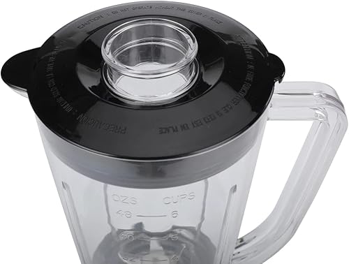 Miniatura 7 de Batidora de alta potencia de 360 W para cocina, tarro de vidrio de 48 onzas para batidos, ideal para batidos, hielo triturado, purés, tarro de 1.5