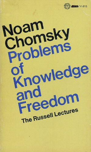 Problems of knowledge and freedom (The Russell ... 0394472608 Book Cover
