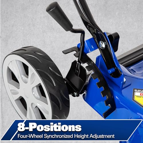 Image of BILT HARD Gas Lawn Mower 20 inch, 144cc 4-Cycle OHV Engine Lawnmower, 8 Adjustable Cutting Heights Push Mowers for Lawn, Yard and Garden
