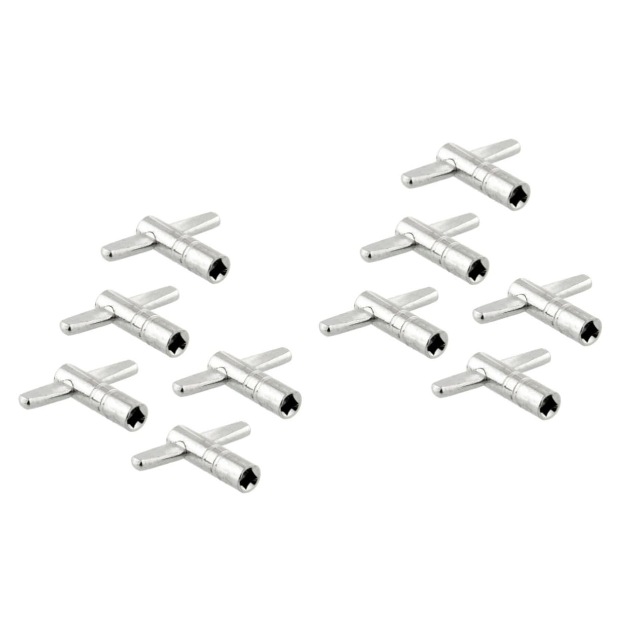 SWOOMEY 2sets Drum Key for Drum Key Tool Set Metal Construction Pack of 5 5pcs*2