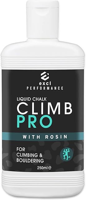 excl Liquid Chalk 250ml with Rosin for an Exceptional Climb Pro Grip | Perfect Climbing and Bouldering Chalk, Rock Climbing Chalk, Climbers Chalk, Rock Climbing Gifts