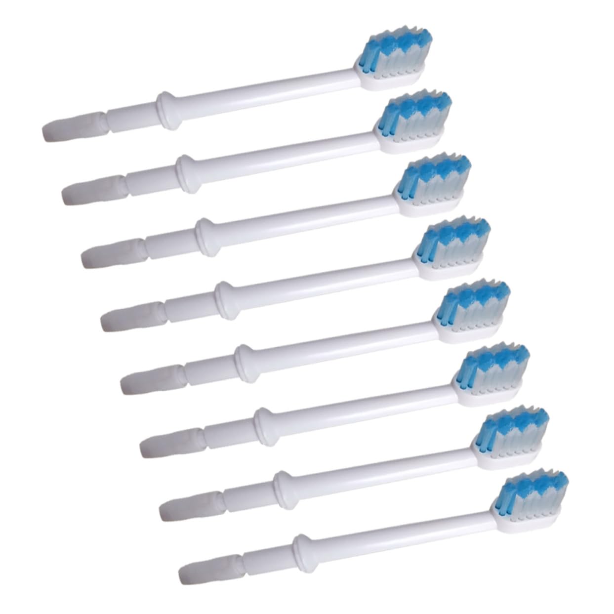 Anneome Cabezales de Repuesto para Irrigador Bucal Compatibles, 8 Piezas de Abs Blanco para Limpieza Profunda y Cuidado Oral Eficaz