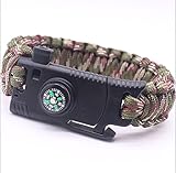 Packungsinhalt: 2 x Survival Armband, Länge des Armband: 26 cm (ca.)
