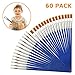 Produktbild 60 Stück Premium Künstlerpinsel Set Nylon Pinsel Aquarell für Anfänger, Kinder, Künstler Acryl Ölgemälde Painting