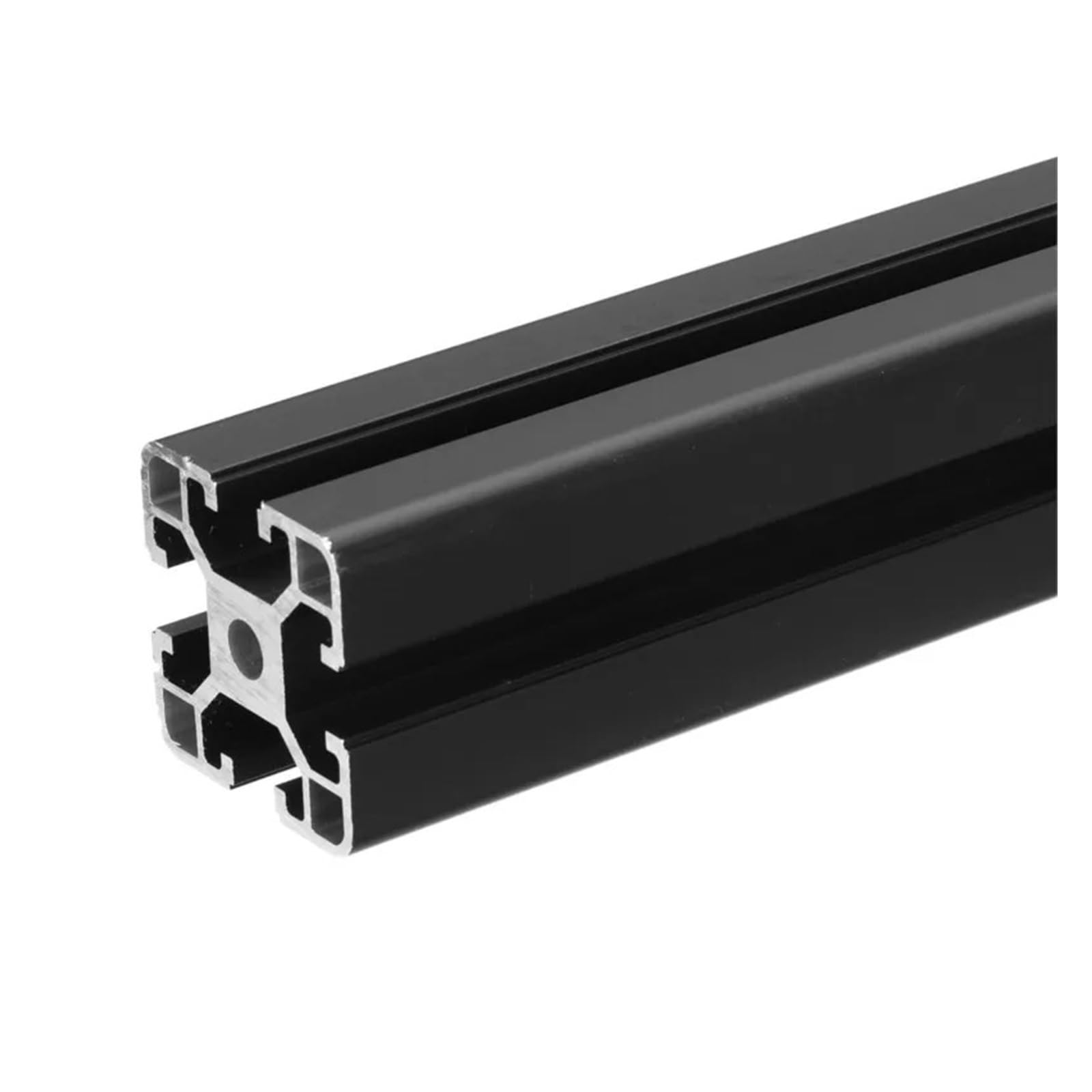 4040 T Slot European Standard Aluminum Profile Extrusion 100-1000mm Linear Rail Black for CNC 3D Printer(700mm)