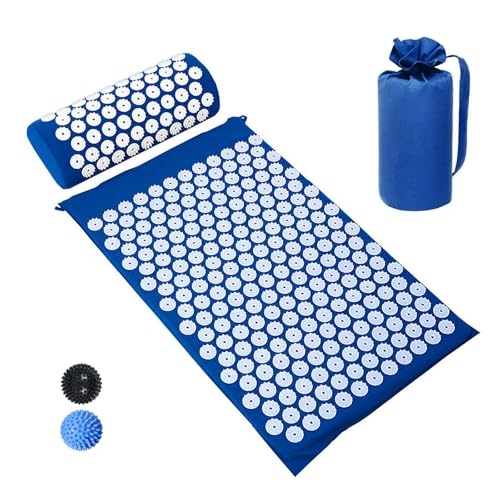 Bulzeu HW689 Akupressurmatte & Kissen Set