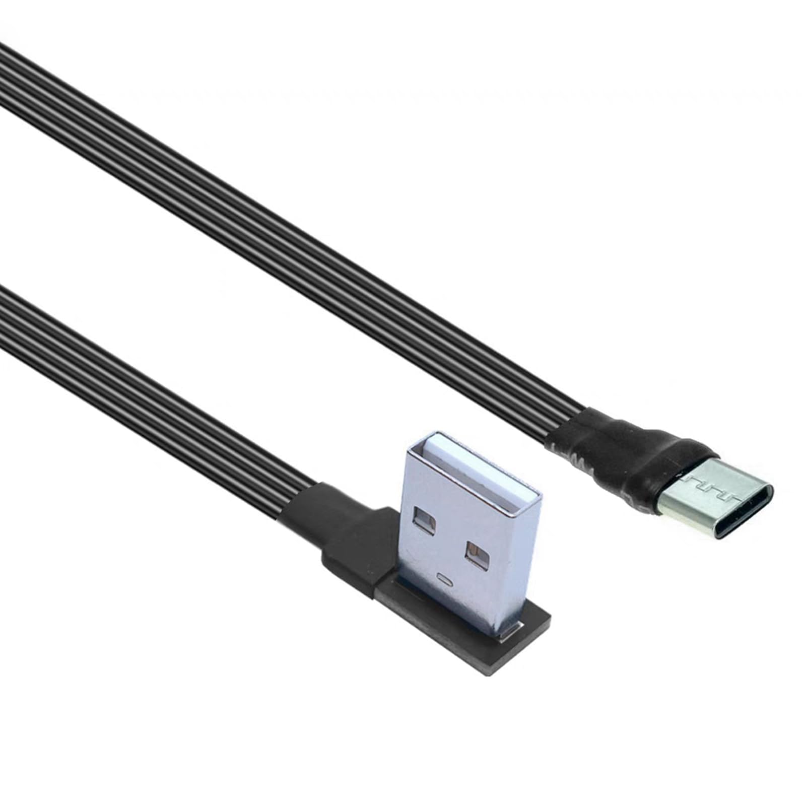 Fentency Flexible Silicone USB To Type C Female Adapters Cable USB Type C Female Converters Cord for Smartphones Tablets Devices
