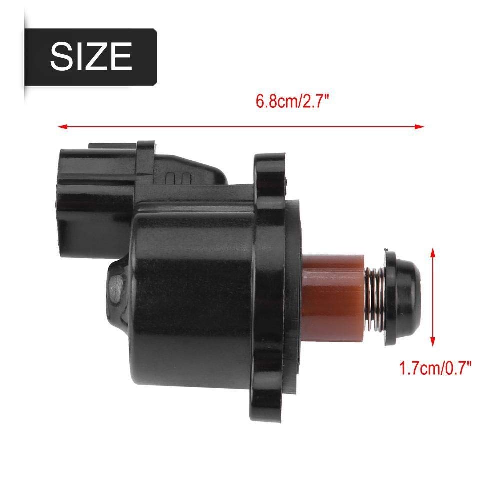 KSTE Zawór sterujący powietrzem biegu jałowego IAC kompatybilny z Suzuki Grand Vitara 2001 XL-7 2002-2006 18137-52D00