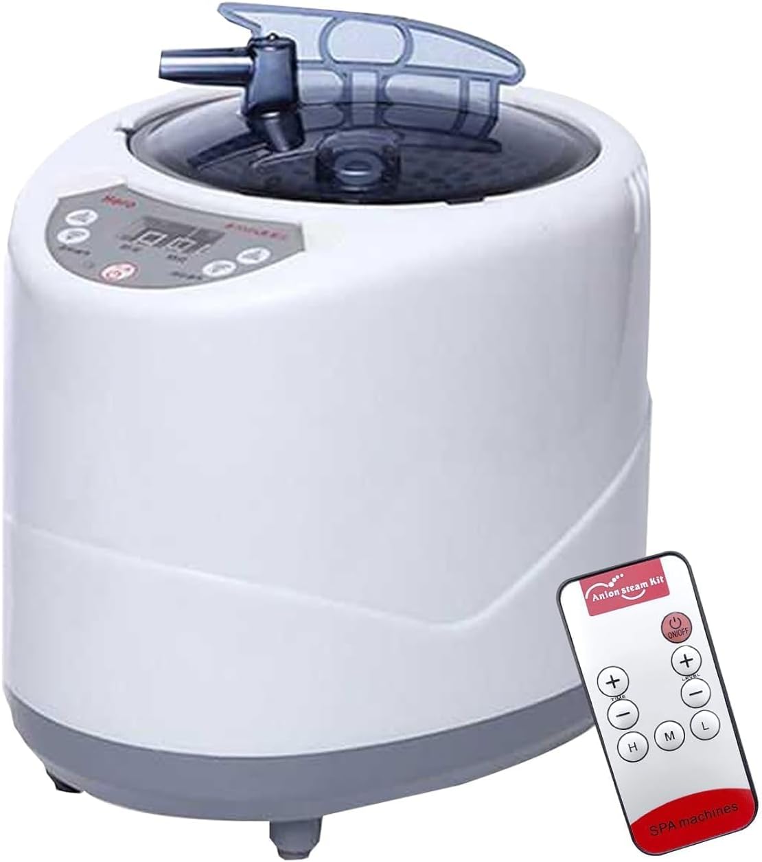 STEAM GENERATOR FOR SAUNA THERAPY/SAUNA STEAMER POT/Home Spa Sauna Steam Generator with Timer Display Portable Body Detox Fumigation Machine for Steam Bath Box/Wooden Barrel/Bath TuB
