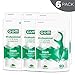 GUM Professional Clean Floss Picks - Extra Strong Shred-Resistant Floss, Easy Grip Handle - Dental Flossers for Adults - Fresh Mint Flavor, 90 Count (Pack of 6)