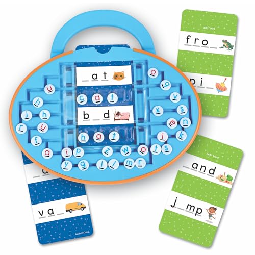 Image of Learning Resources Skill Builders Spelling Maze, Learn to Read, Alphabet Flash Cards, Word Sequence Board Game, Classroom Must Haves, Kids Toys, Birthday Gift