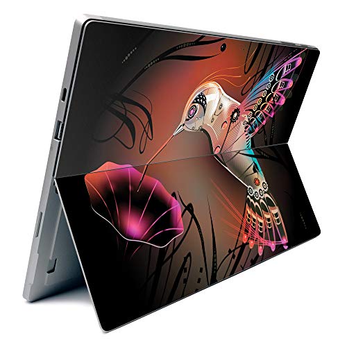Image of MightySkins Carbon Fiber Skin for Microsoft Surface Pro 7 - Cyborg Nature | Textured Carbon Fiber Finish | Easy to Apply, Remove, and Change Styles | Made in The USA