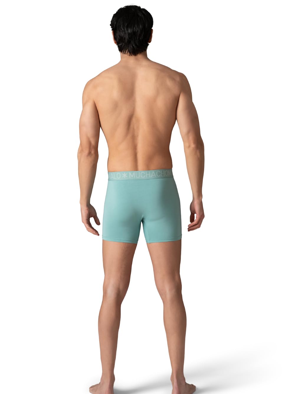 Muchachomalo Slip da uomo, biancheria intima liscia in bambù, confezione da 3 pezzi, boxer lisci e taglio classico per un maggiore comfort con elastico in vita