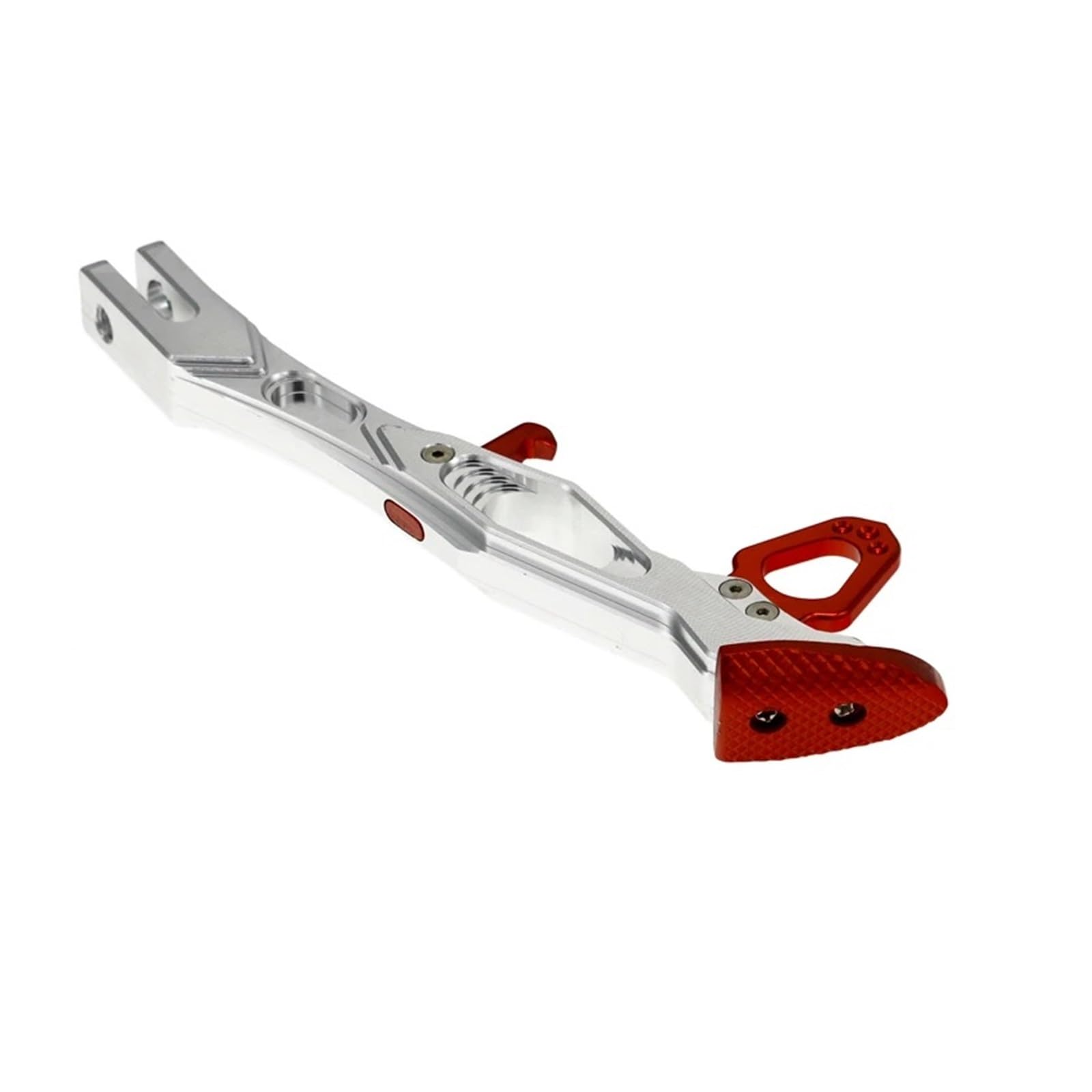 Piastra cavalletto moto CNC Lega di alluminio (Rosso)