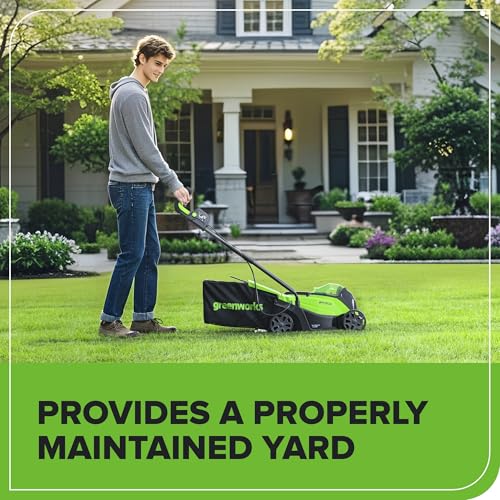 Image of Greenworks Replacement Lawn Mower Blade (Fits : 13' Mower / 2534402 /2554102)