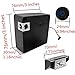 Electronic Cabinet Lock, RFID Electronic Cabinet Lock, Hidden DIY Lock, Electronic Sensor Lock, Punch-Free, Locker Lock, Wardrobe Lock, Drawer Lock