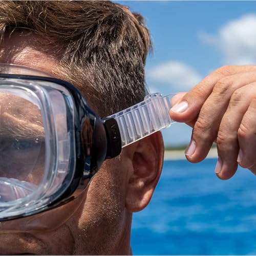 Tusa Imprex 3D kit de gafas y tubo de snorkel para exploración de fondo marino 7