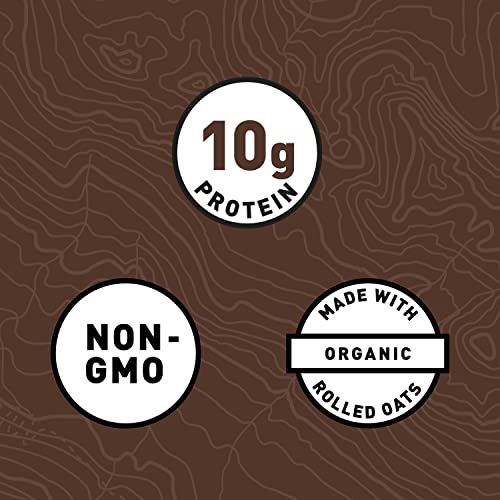 Clif Bars - Energy Bars - Chocolate Brownie - Made With Organic Oats - Plant Based Food - Vegetarian - Kosher (2.4 Ounce Protein Bars, 6 Count) (Packaging May Vary) #TOP2