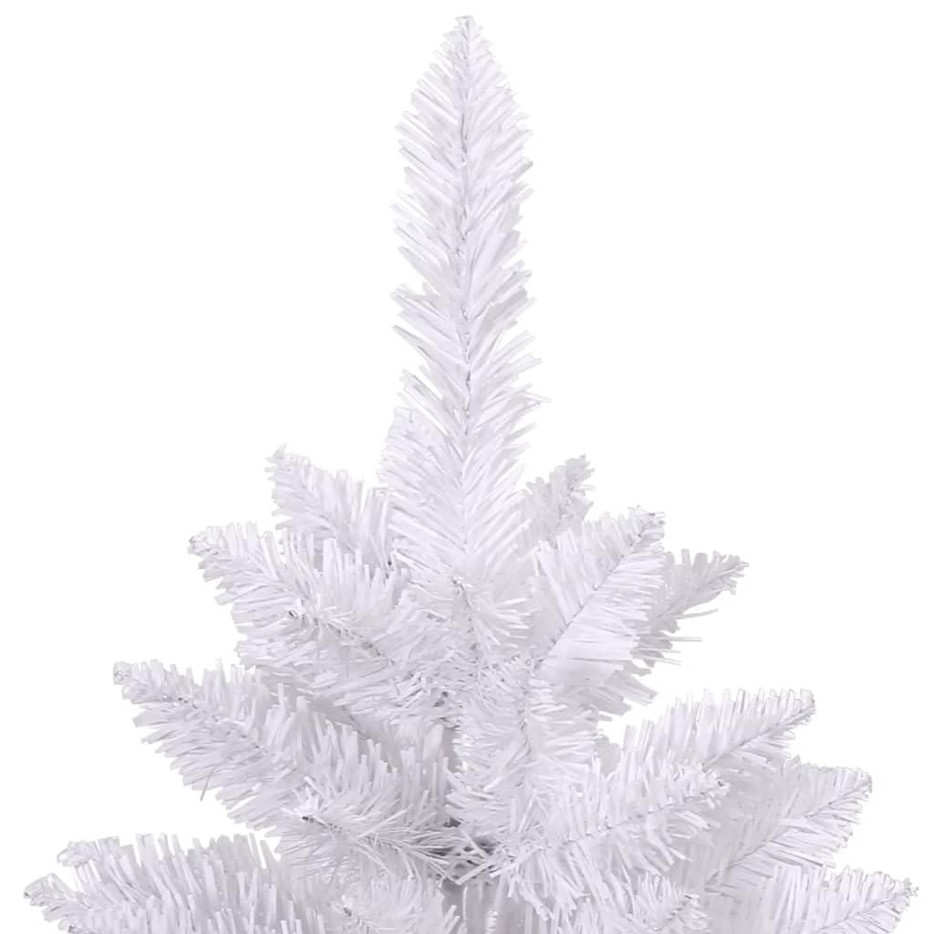 Sapin de Noël Artificiel à charnières avec Support Blanc 180 cm,Maison & Jardin,Décorations,Décorations de Noël & saisonnières,Sapins de noël,4.62 kg-357786