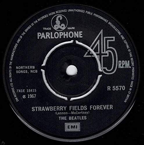The Beatles The Beatles Penny Lane Strawberry Fields Forever 45 Rpm Single Amazon Com Music