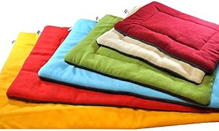 Downtown Pet Supply Comfort Pet Dog Crate Mat and Nap Pad, Small-Red