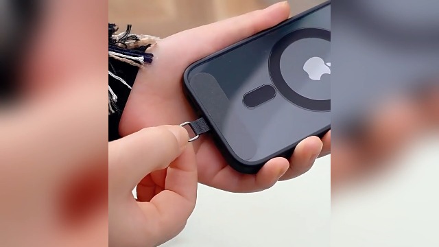 Chaîne Téléphone Dragonne Tressée Universelle Pour Toutes