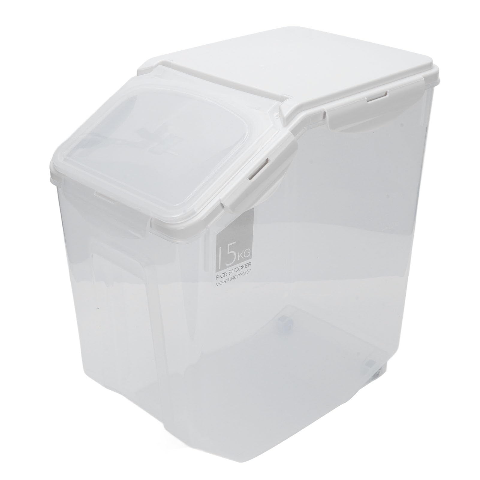 Lebensmittel Lagerbehälter, Luftdichtes Lebensmittellager Luftdichtem Mehl Lagerbehälter Plastik Reis Speicher Spender Organizer Box Haustier Hunde Katzen -Lebensmittel