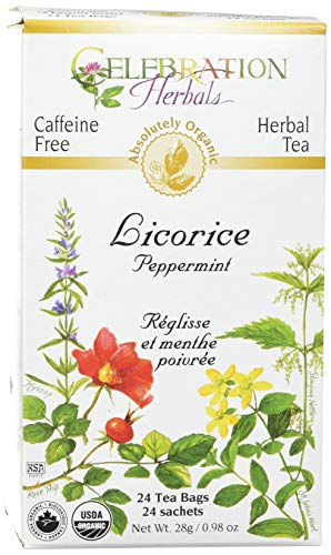 Celebration Herbals Organic Tea Licorice Peppermint, 24 CT image 5
