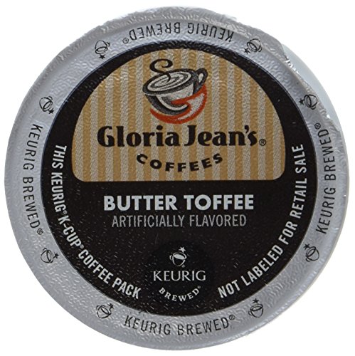 Gloria Jeans K-Cup Butter Toffee Coffee K-Cup 18 K-cups