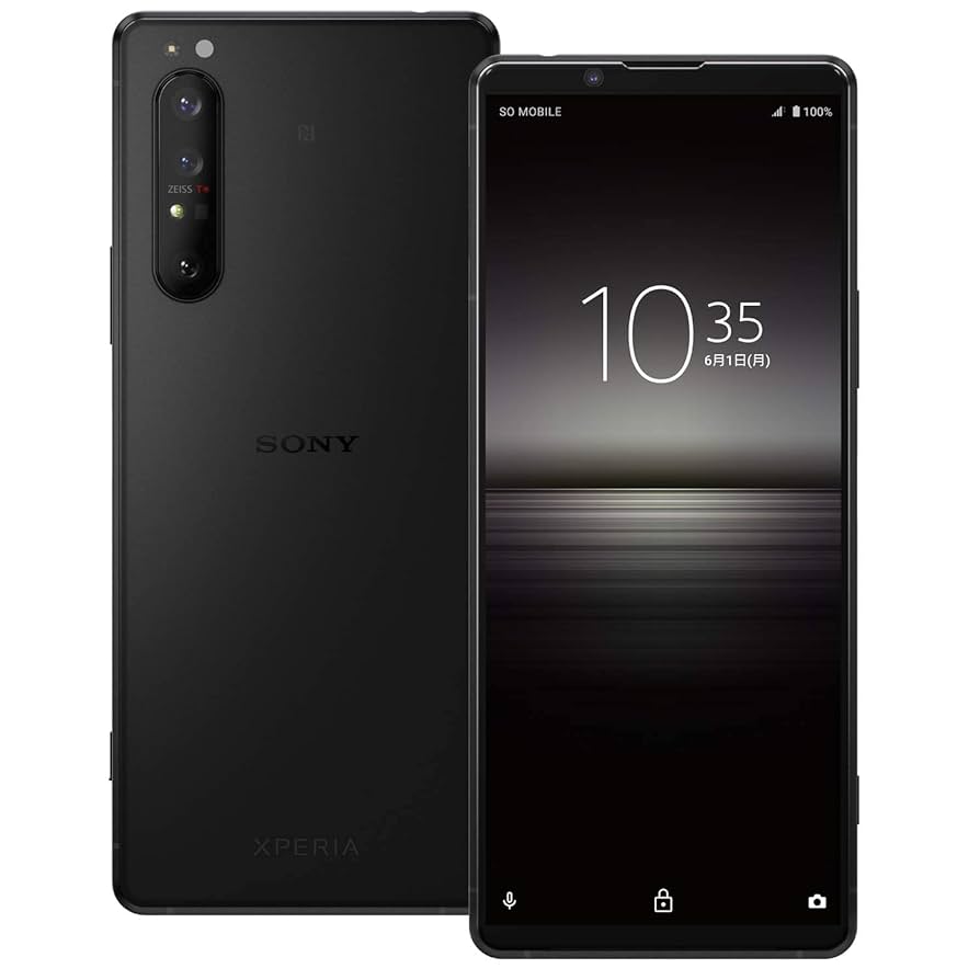 Xperia 1 II docomo SO-51A ブラック SIMロック解除済 Amazon | 【整備済み品】 Xperia 1 II SO-51A docomo ブラック