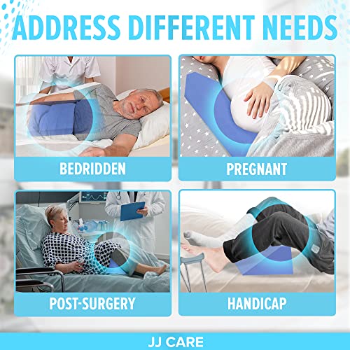 JJ CARE Bed Wedges & Body Positioners - 23.6 Inch, 30 Degree Curved Body Positioning Wedge Pillow for Side Sleeping, Foam Wedge Pillow for Bed Ridden with Pillow Case 6 JJ CARE Bed Wedges & Body Positioners - 23.6 Inch, 30 Degree Curved Body Positioning Wedge Pillow for Side Sleeping, Foam Wedge Pillow for Bed Ridden with Pillow Case - Image 7
