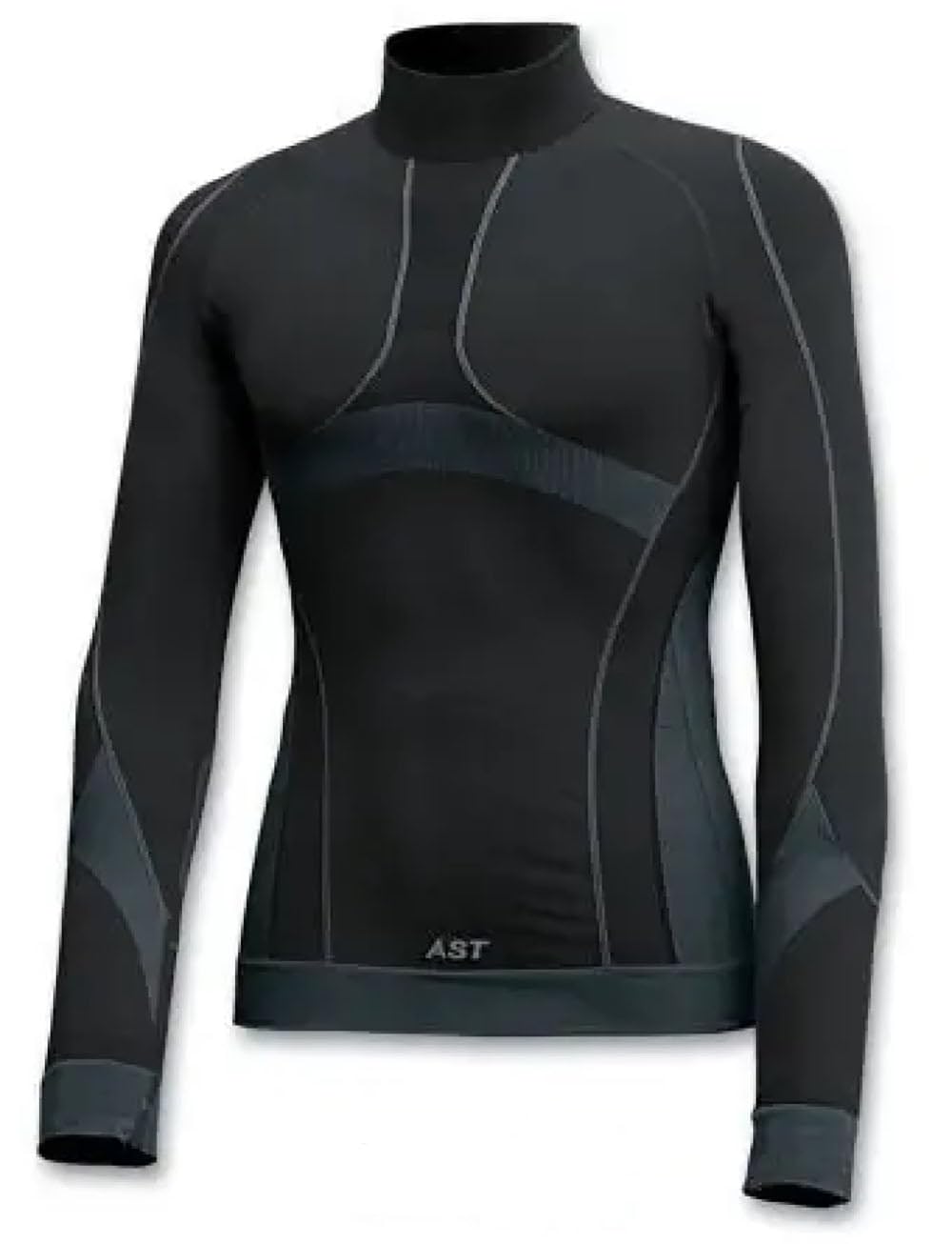 Maglia Sci Junior Seamless Nero 38