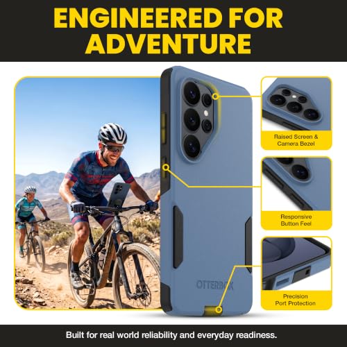 Image of OtterBox Samsung Galaxy S26 Ultra - Commuter Magnetic Case - Coronet Night | 3X Military Drop Protection - Dual-Layer Design - Magnetic Fast Charge - Raised Edges - Port Covers