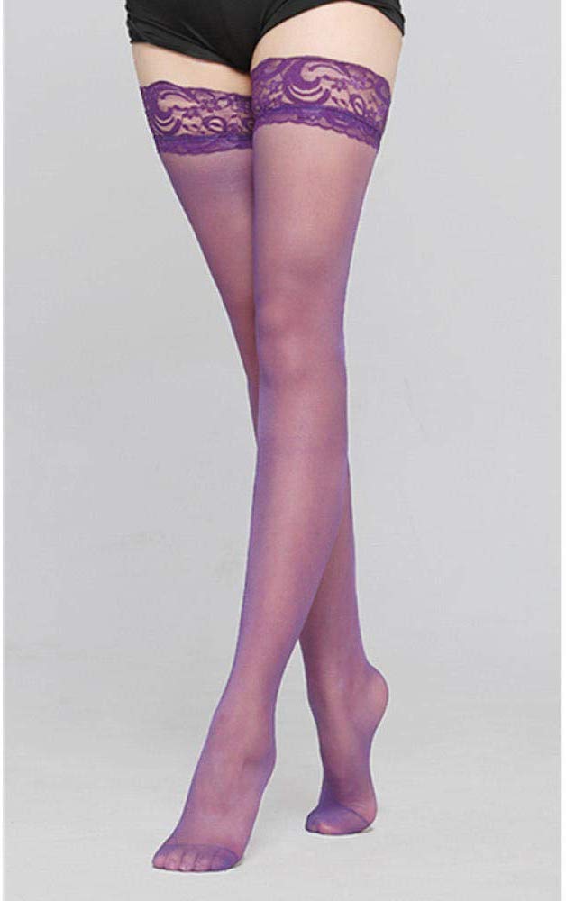 PkfinrdWomen's Erotic Lingerie Sets Women's G-Strings, Thongs & Tangas Sexy Linegerie Hot Lace Top Stay Up Thigh High Stockings Pantyhose Non-slip Silicone Sexy Stockings For Garters Women s Hosiery-Pink