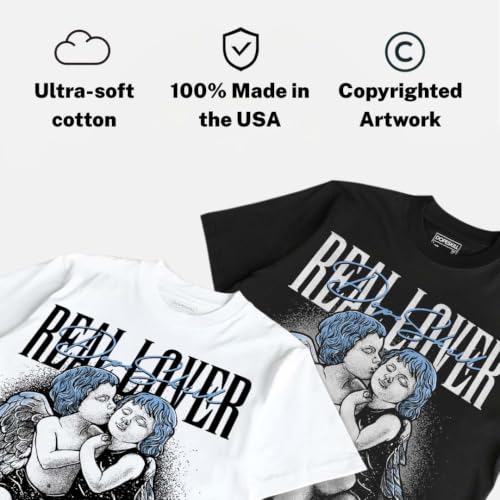 Image of DopeSkill Graphic Tee Streetwear Hip Hop Hypebeast Street Style Unisex T-Shirt Sneaker Colour Matching Shirts Real Lover