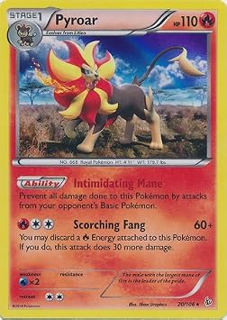 Pokemon - Pyroar 20 - XY Flashfire - Holo