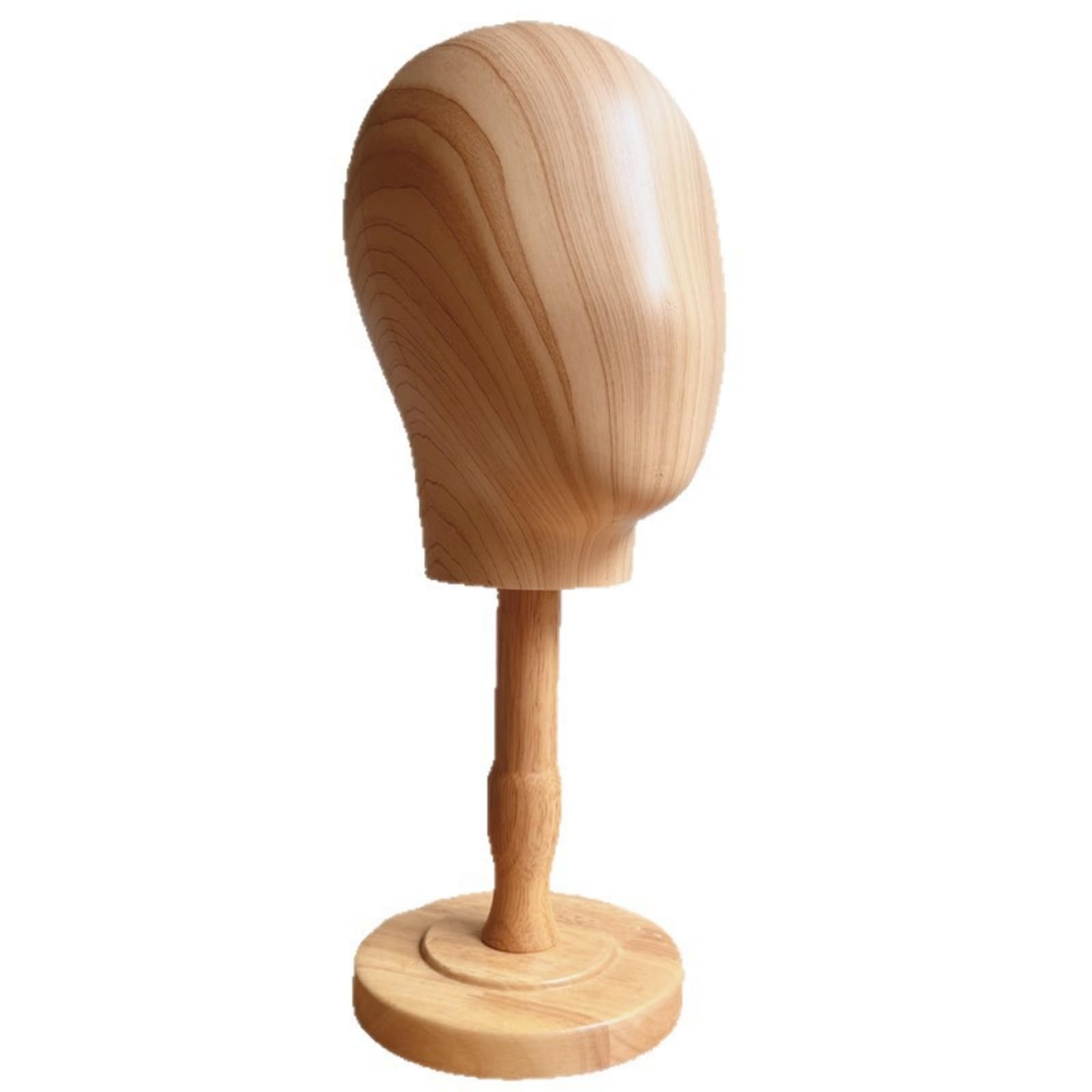 Milageto Testa Manichino Supporto Parrucca Espositore Manichino Base Legno Manichino Cappelli Stabilità Superiore Appoggio Sicuro Mantiene La Forma Accessori