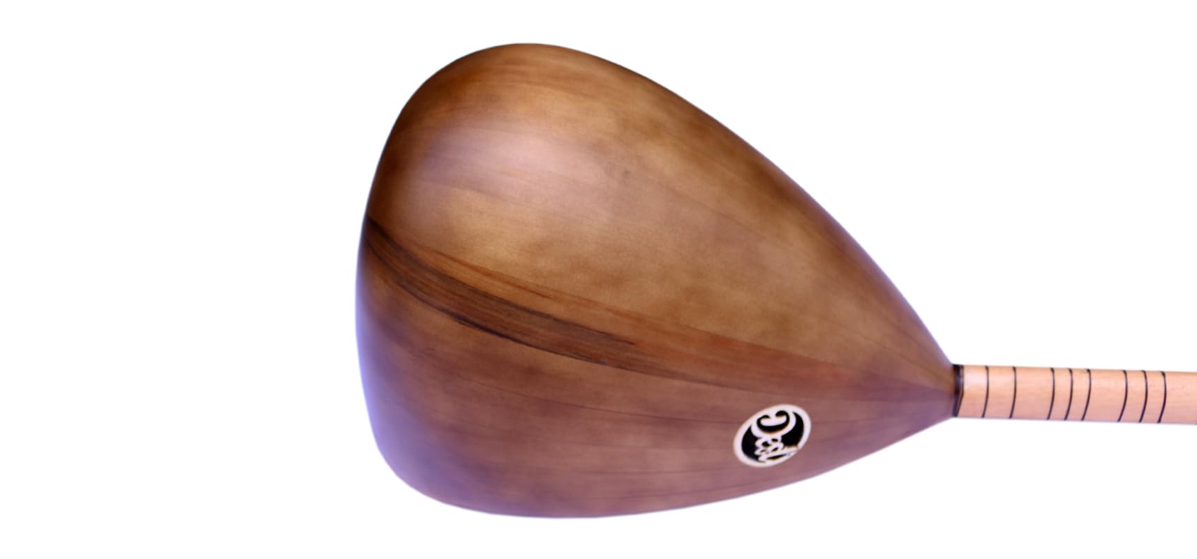 Baglama Saz ASL-109 Maulbeere mit langem Hals, türkische Qualität